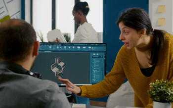 Advanced 3D modelling design showcasing realistic architectural visualization